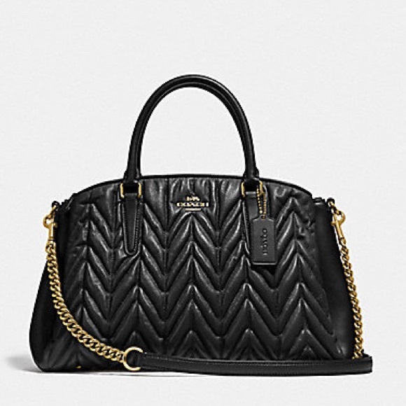 Coach Bags Last Nwt Coach Sage Carryall Quilted Satchel Poshmark